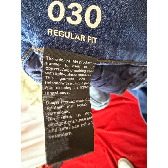 Hugo Boss BOSS Green Regular Fit Stretch Jeans Men’s 38x30 Blue Denim - Picture 5 of 8